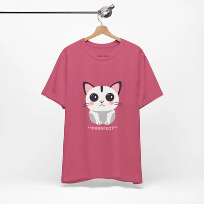 Cute Girls Tee - women Jersey Short Sleeve Printify